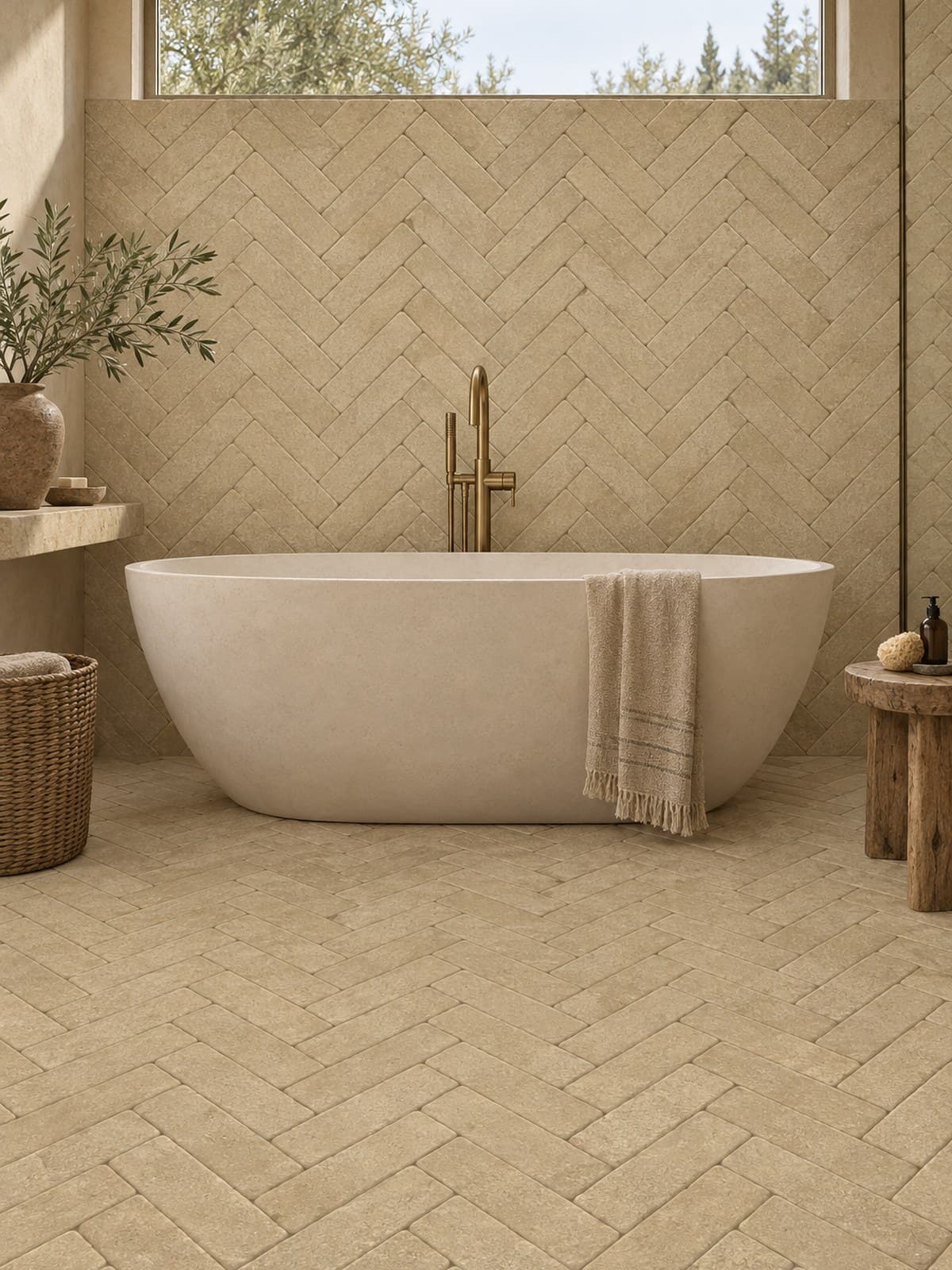 Atlas Beige Château Vieilli — application 8