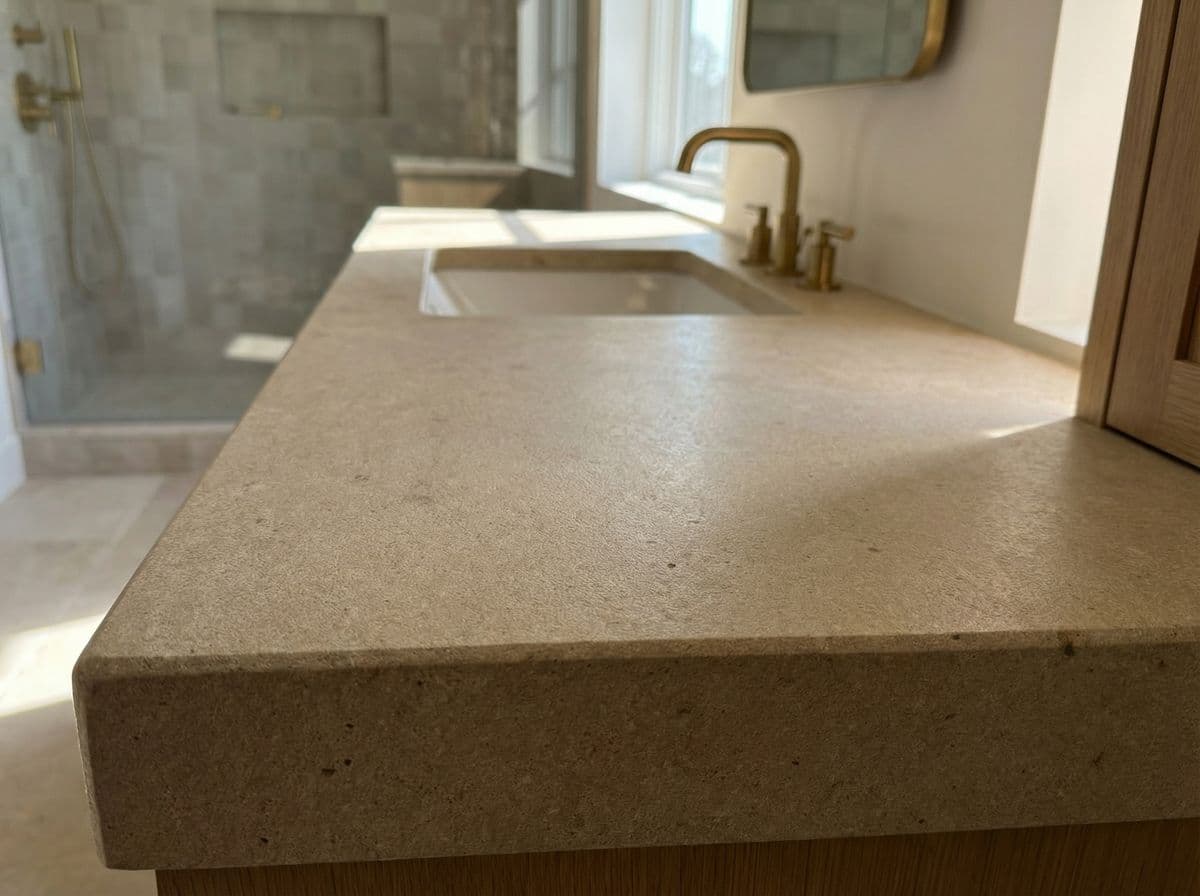 Atlas Beige Honed — application 5