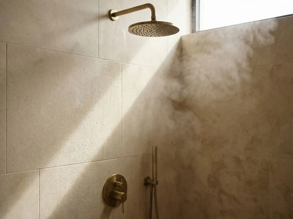 Atlas Beige Mirror — application 5