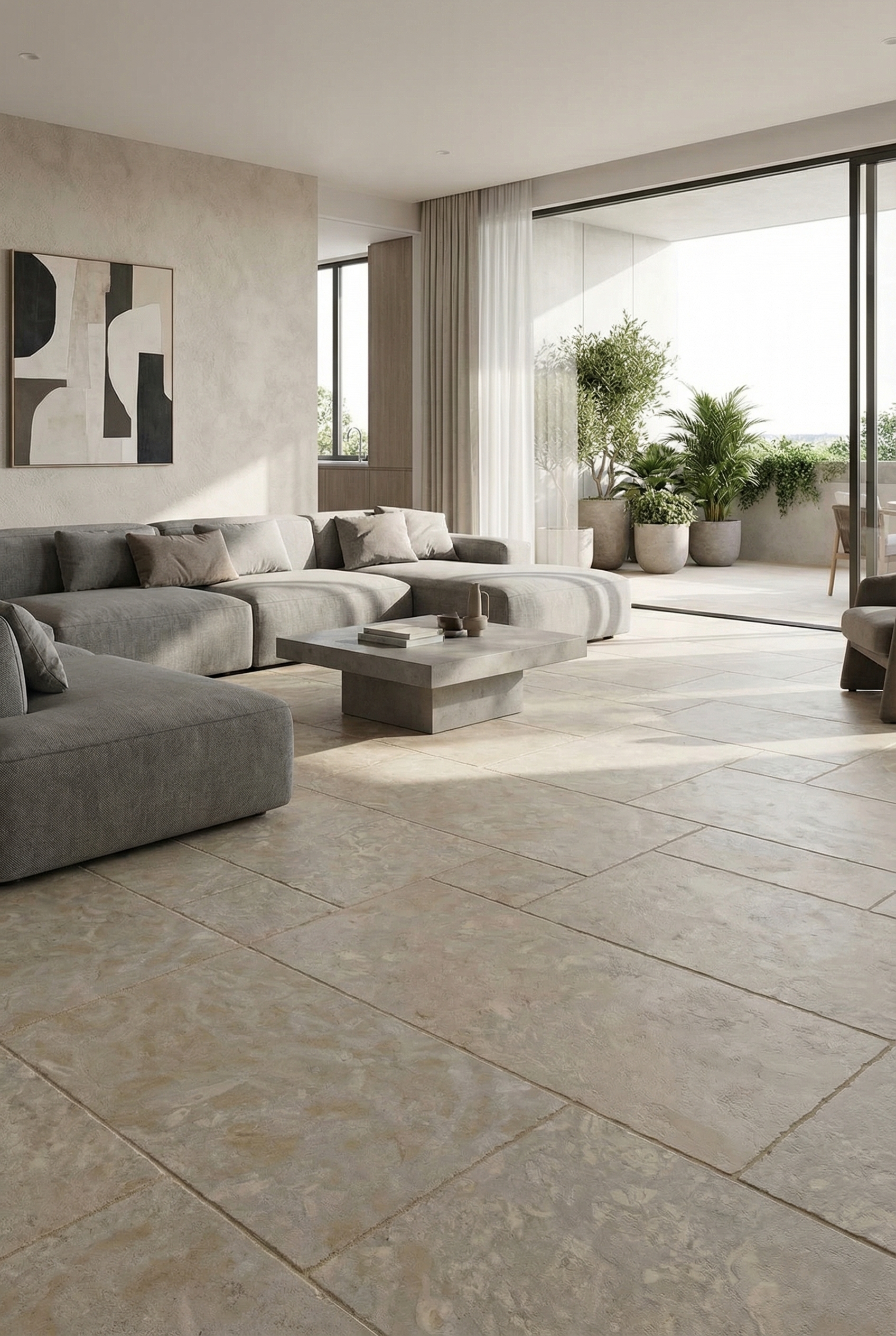 Solara Dune-Textured Aged — in context